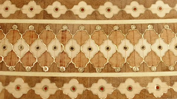 Khatam micro-mosaic marquetry — detail