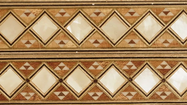 Khatam micro-mosaic marquetry — detail