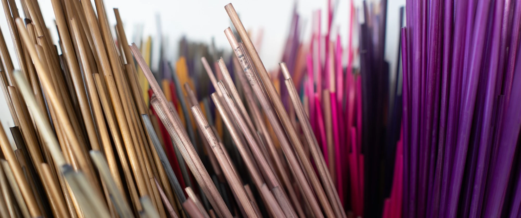 Dyed Straw Colours