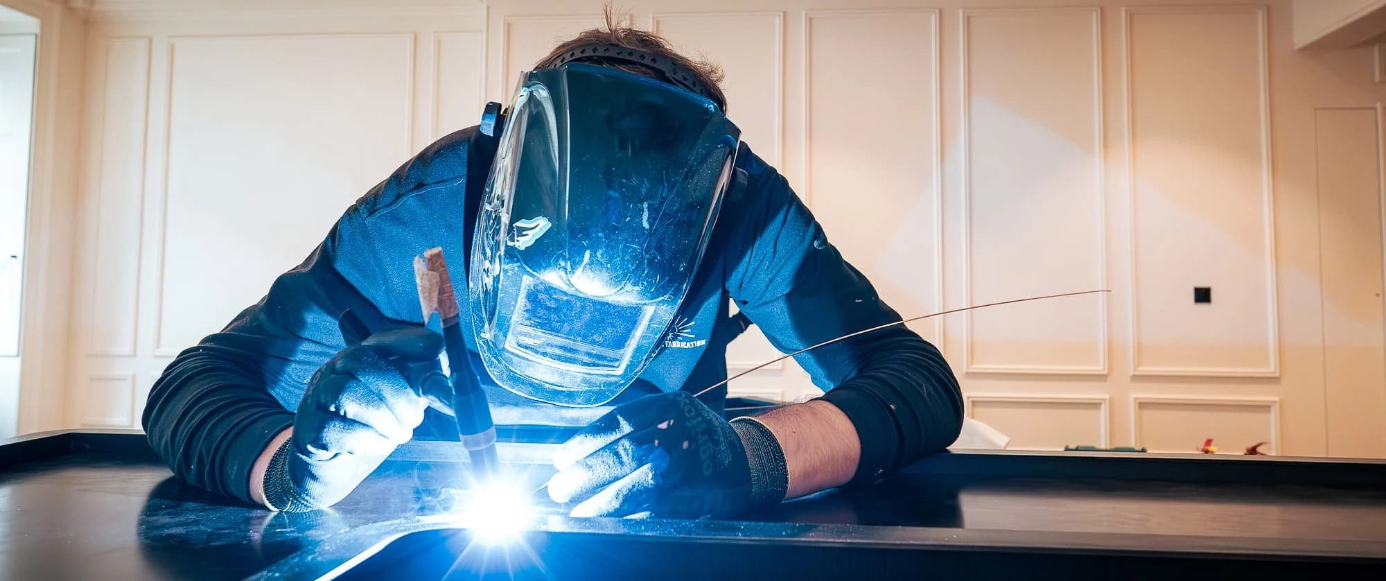 Bespoke metalwork and fabrication in the Make Bespoke Studio London workshop