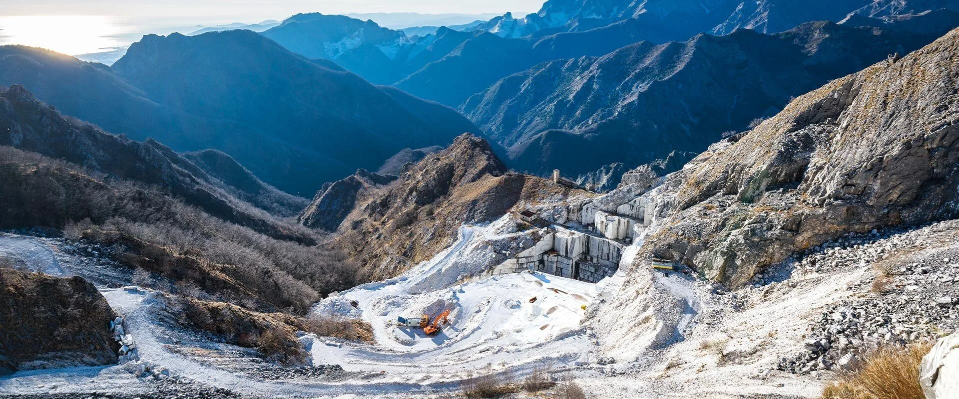 Marble mountain quarry