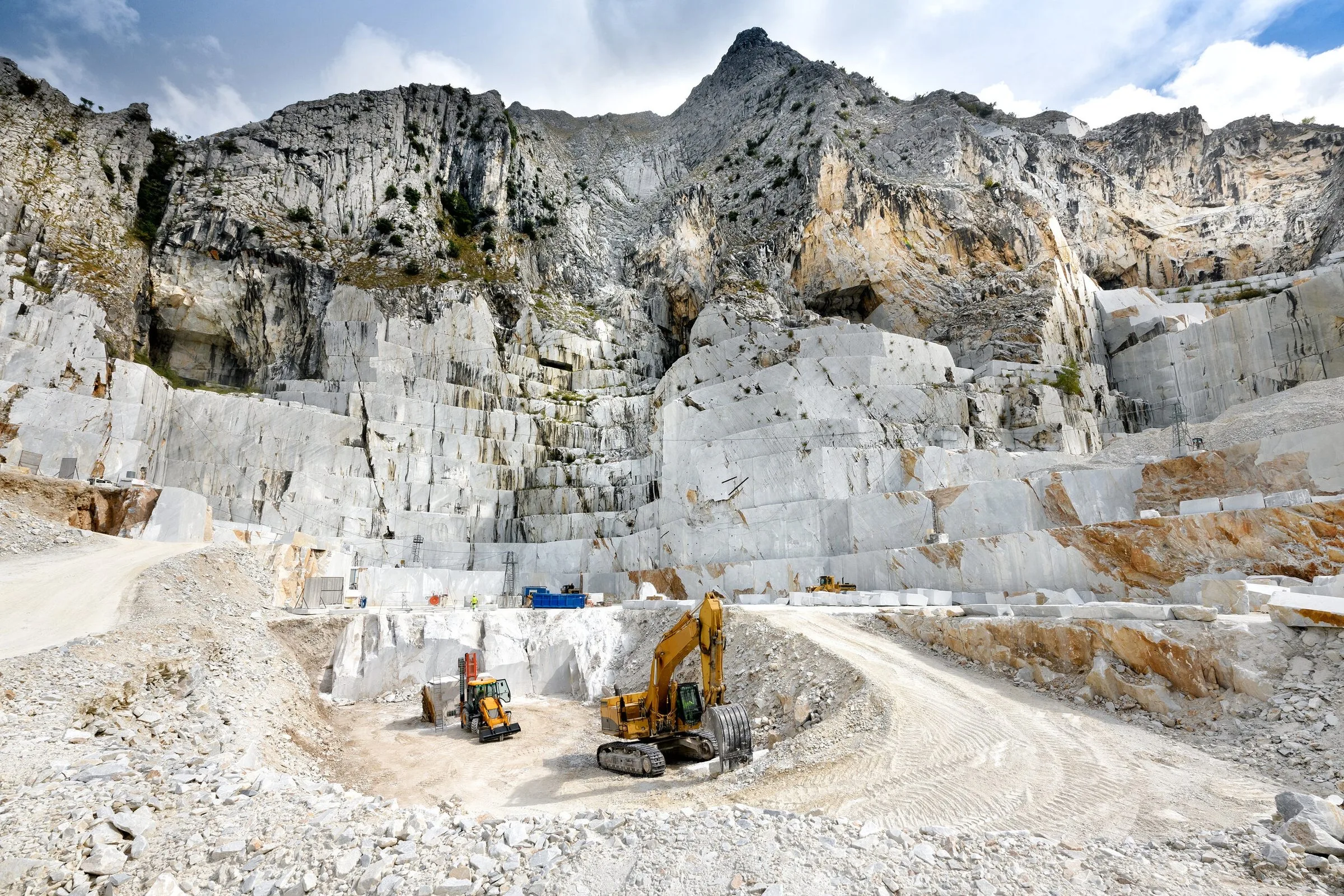 Marble quarry