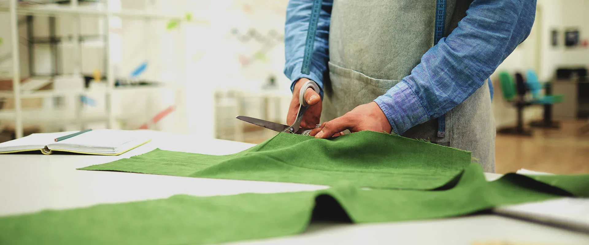 Cutting fabric