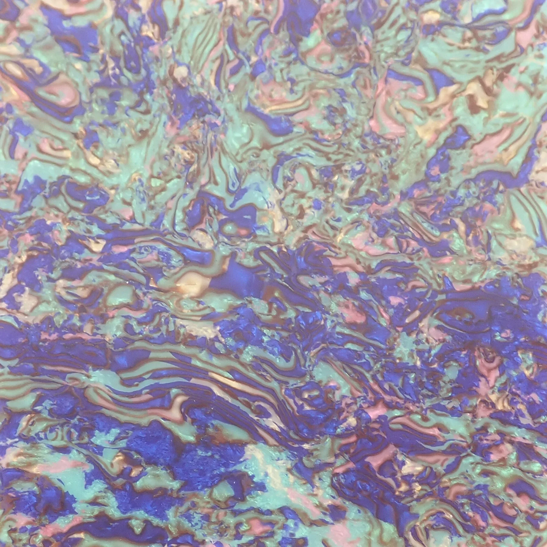 Blue Splatter