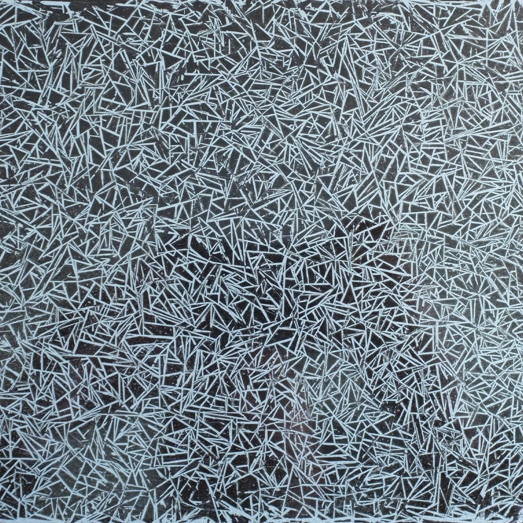 Black and White Painted Lacquer