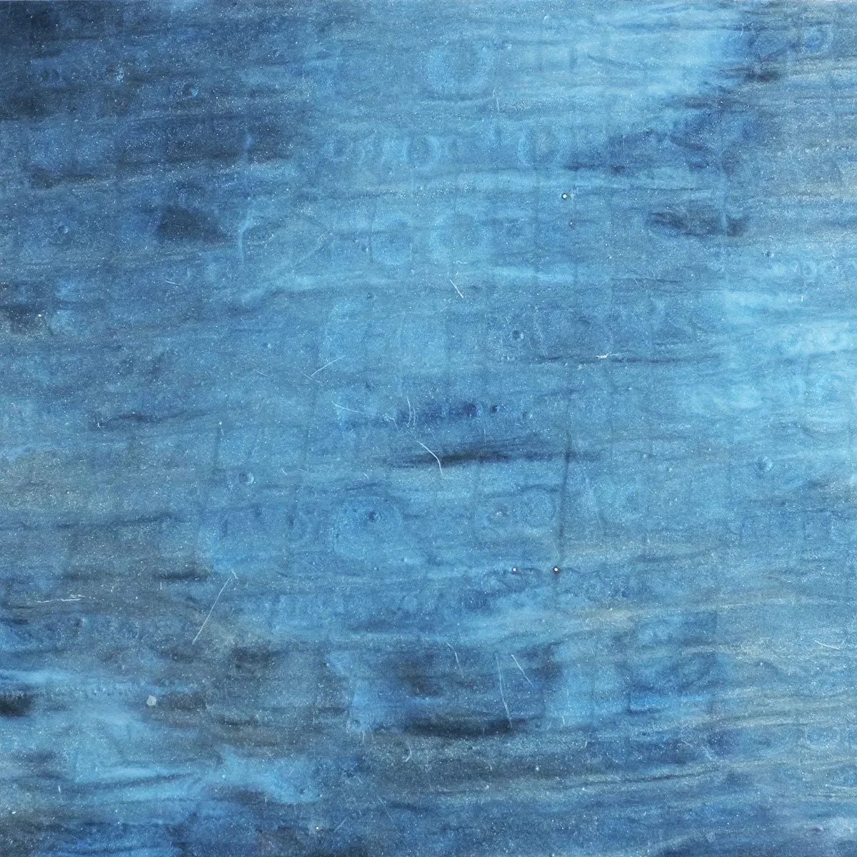 Blue Rippled Textured Lacquer