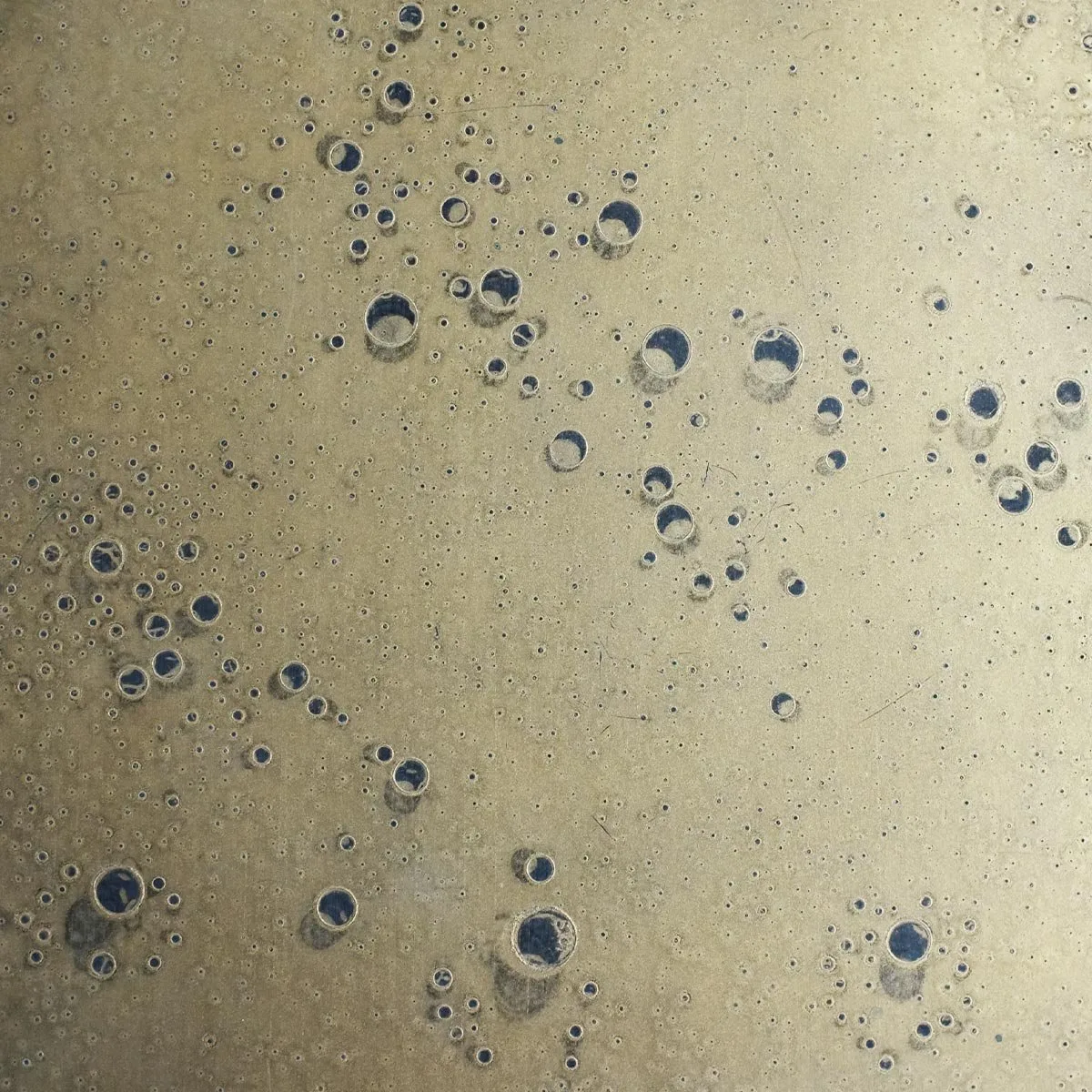 Gold Bubble Lacquer