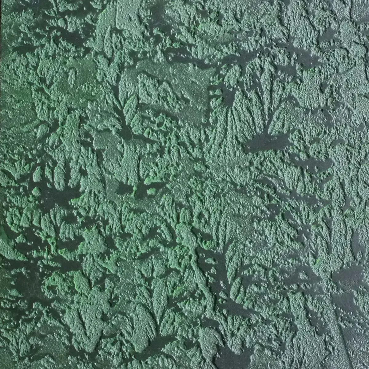Green Heavily Textured Lacquer