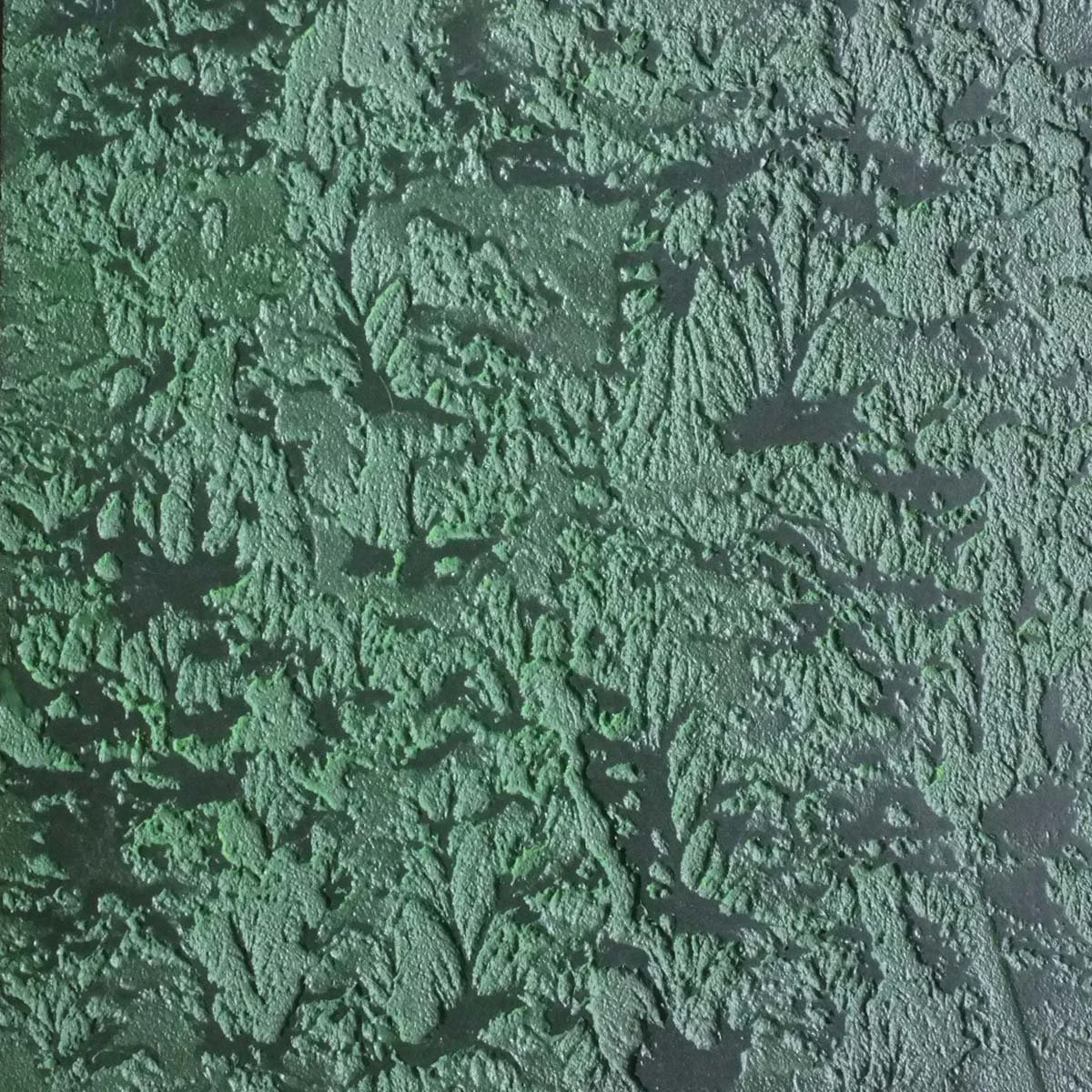Green Heavily Textured Lacquer