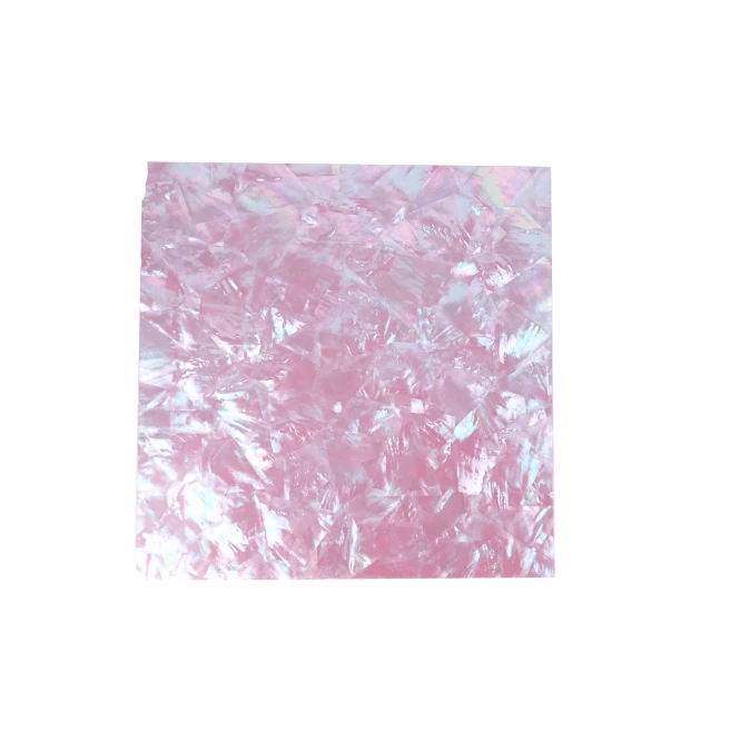 Lum a Mother of Pearl Varnished Laminate Shell Veneer