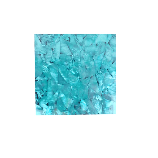 Lum a Mother of Pearl Varnished Laminate Shell Veneer