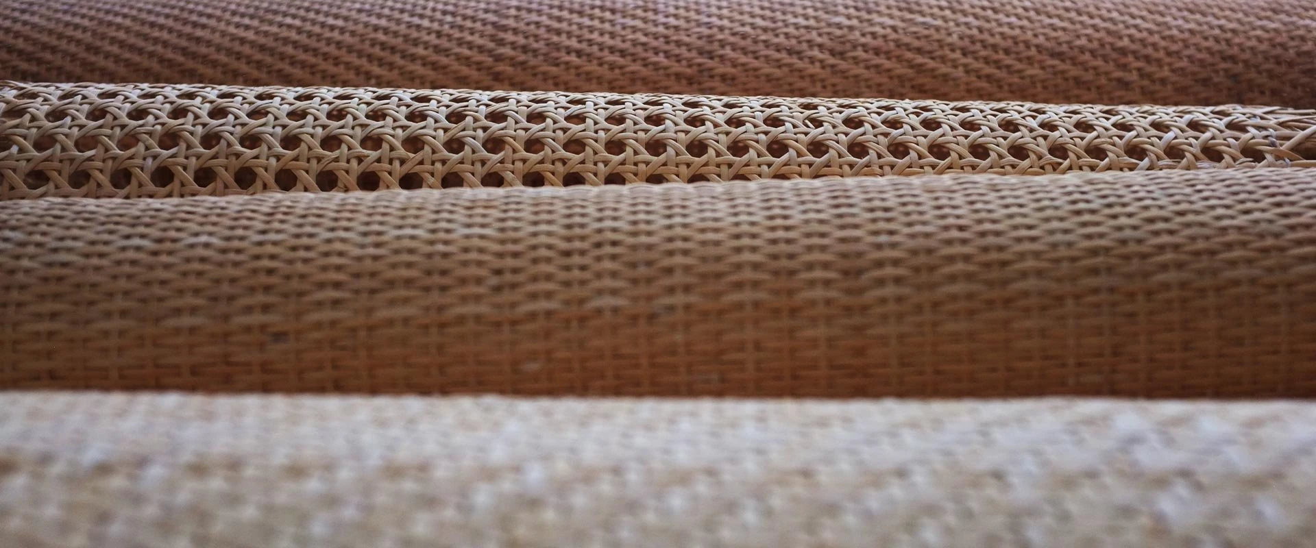 Rattan and cane sheets for bespoke furniture