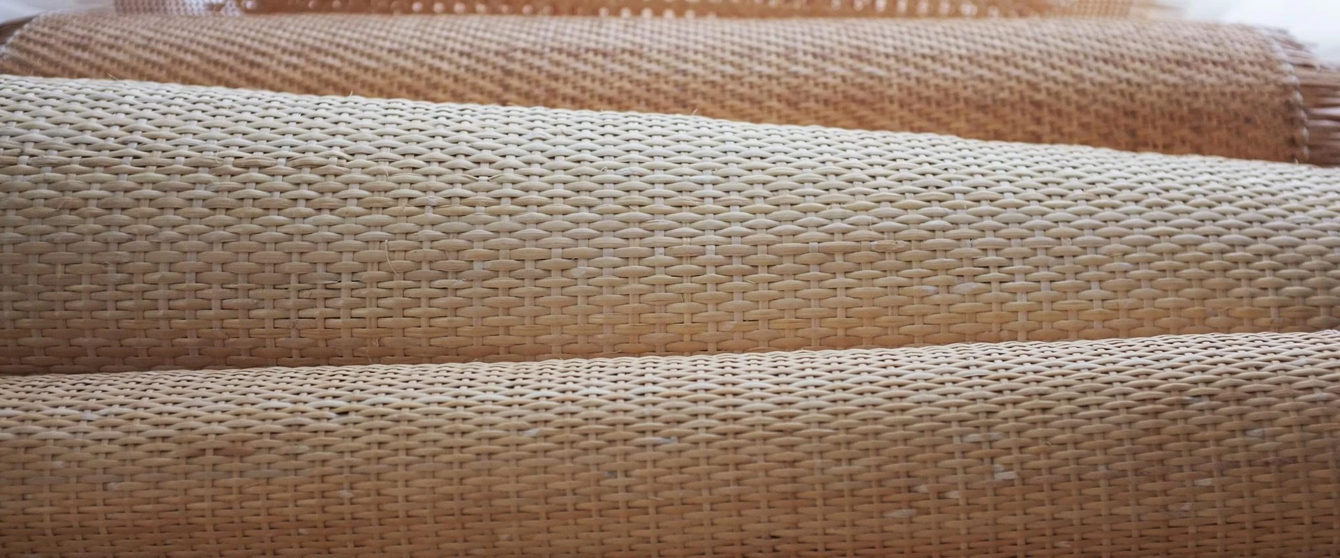 Rattan sheets for bespoke furniture