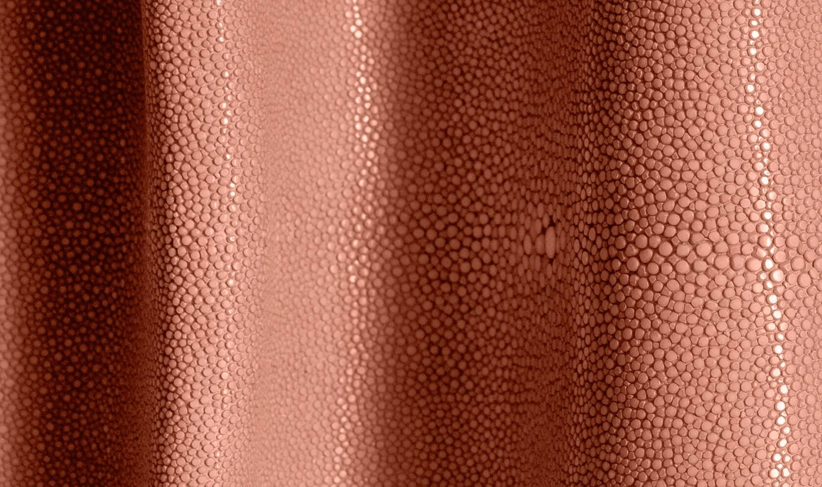 Alma Leather Shagreen Orchid