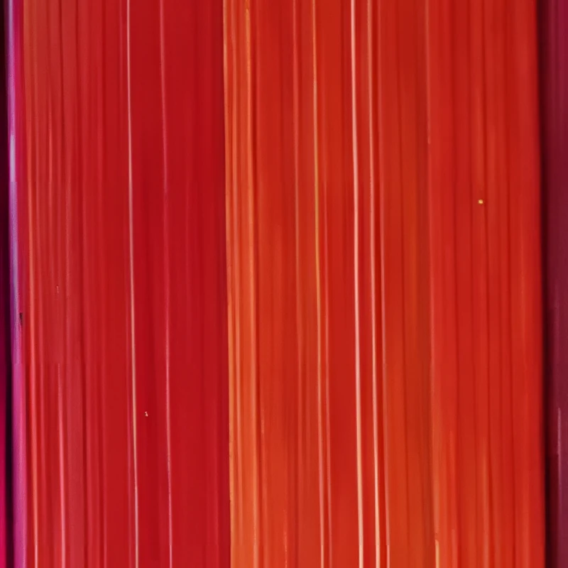 Straw marquetry dyed colour: Rouge Grange