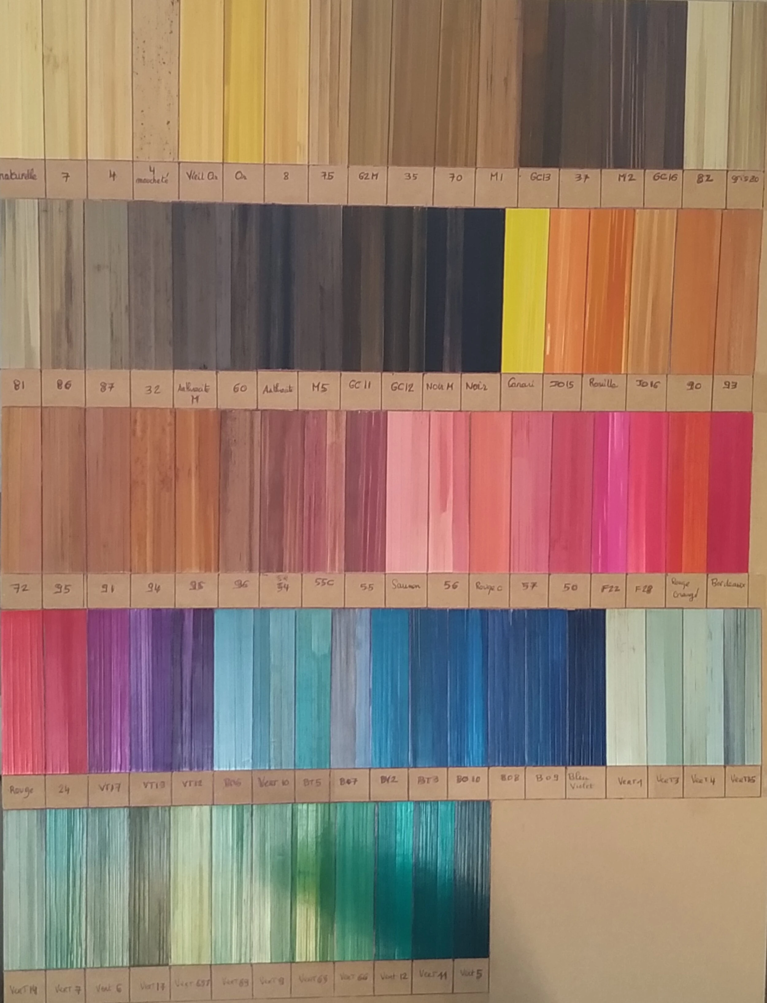 Straw Finishes for Straw Marquetry