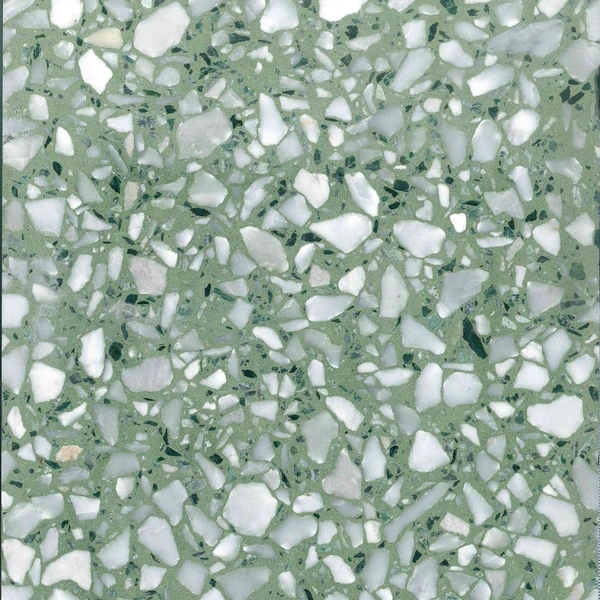 Bespoke terrazzo sample BT105 — colour and aggregate mix
