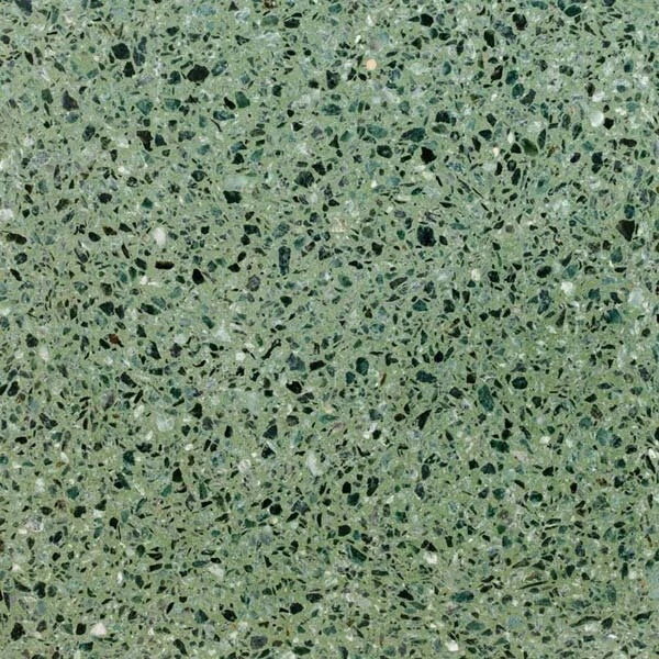 Bespoke terrazzo sample TE050 — colour and aggregate mix