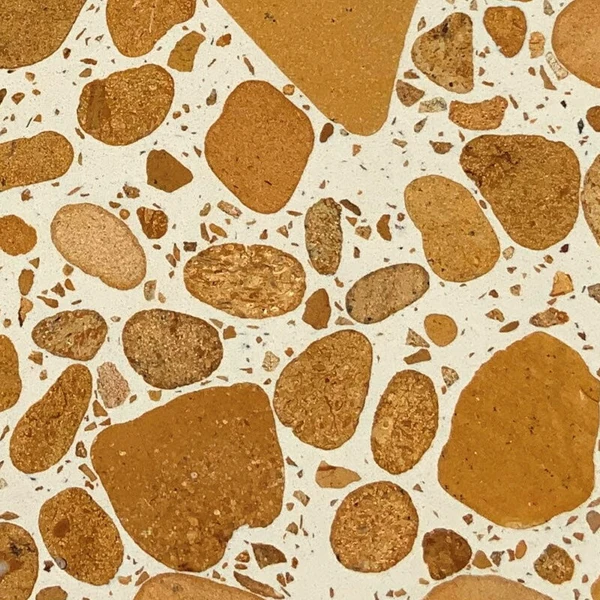 Bespoke terrazzo sample TE119 — colour and aggregate mix