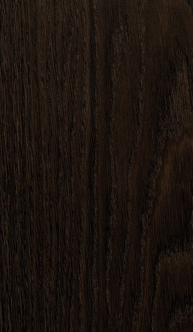 Classics Noir Marais oak sample, a very dark brown, close to black