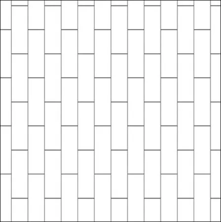 Forêt Brick pattern