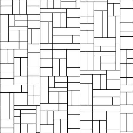 Forêt Cityscape pattern