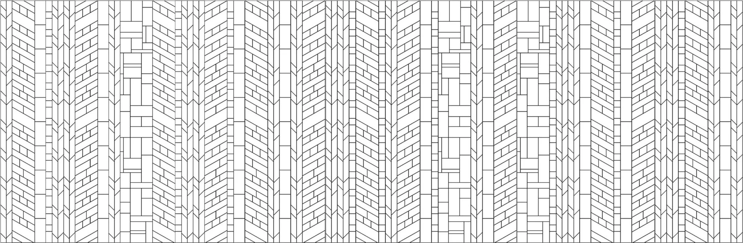 Forêt Mix laying pattern
