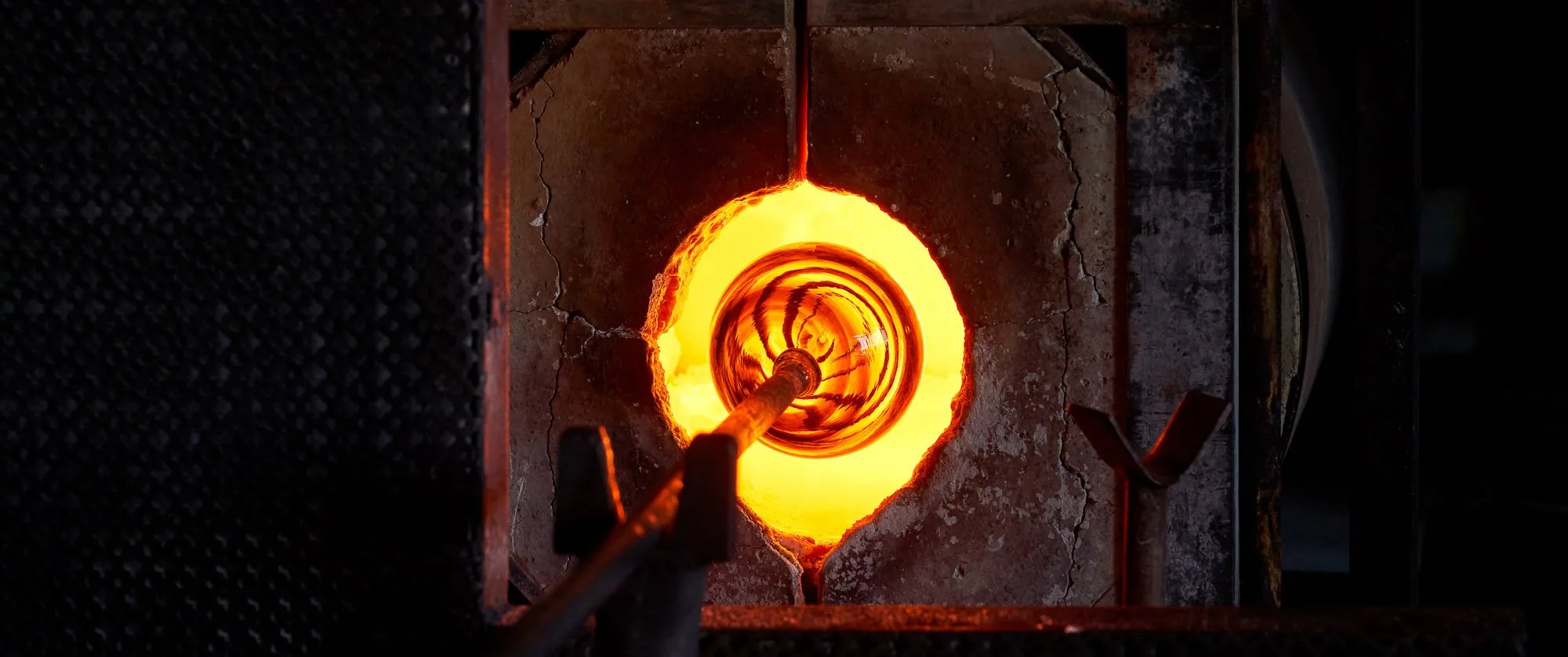 Murano glass colour detail