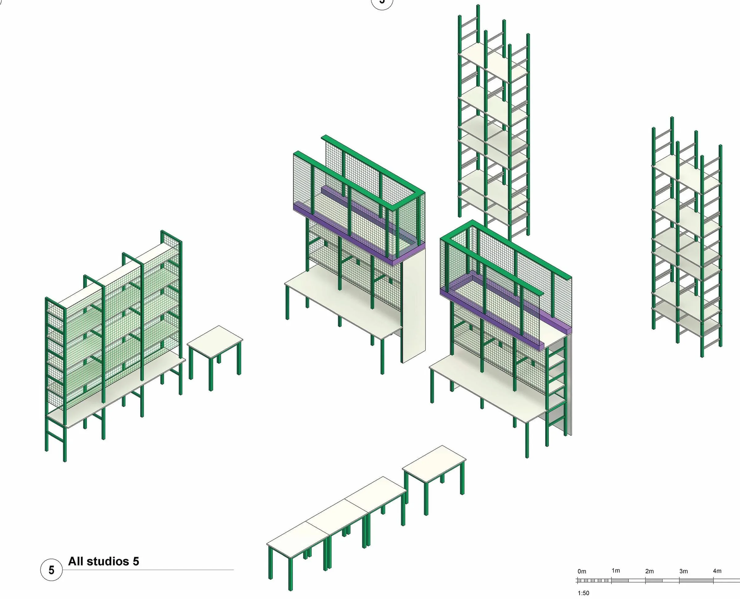 Alleyn's All Studios — bespoke furniture by Make Bespoke Studio