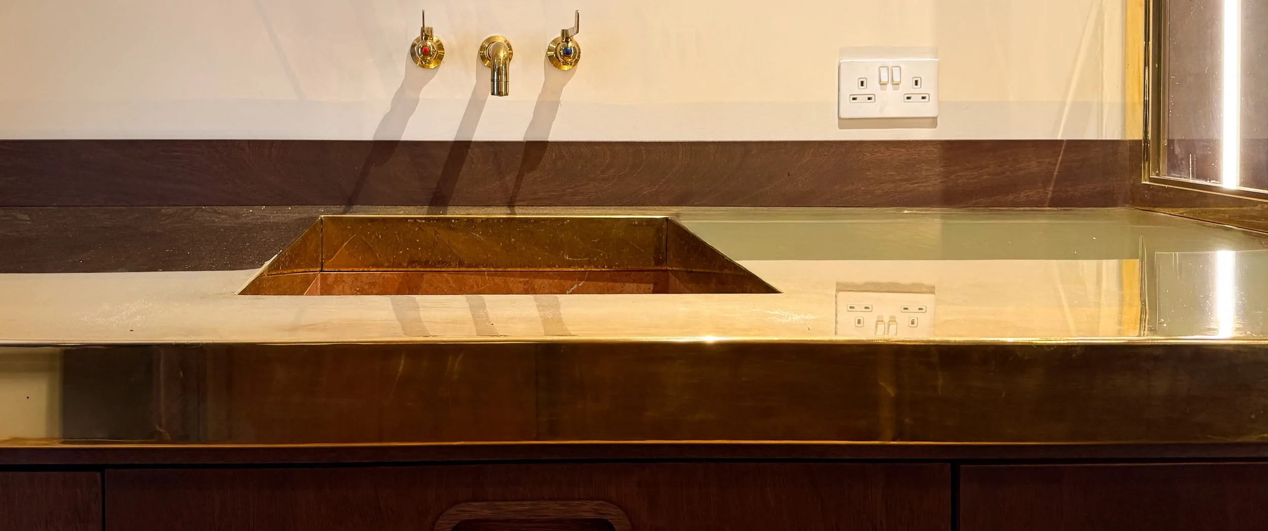 Brass cabinet detail 19