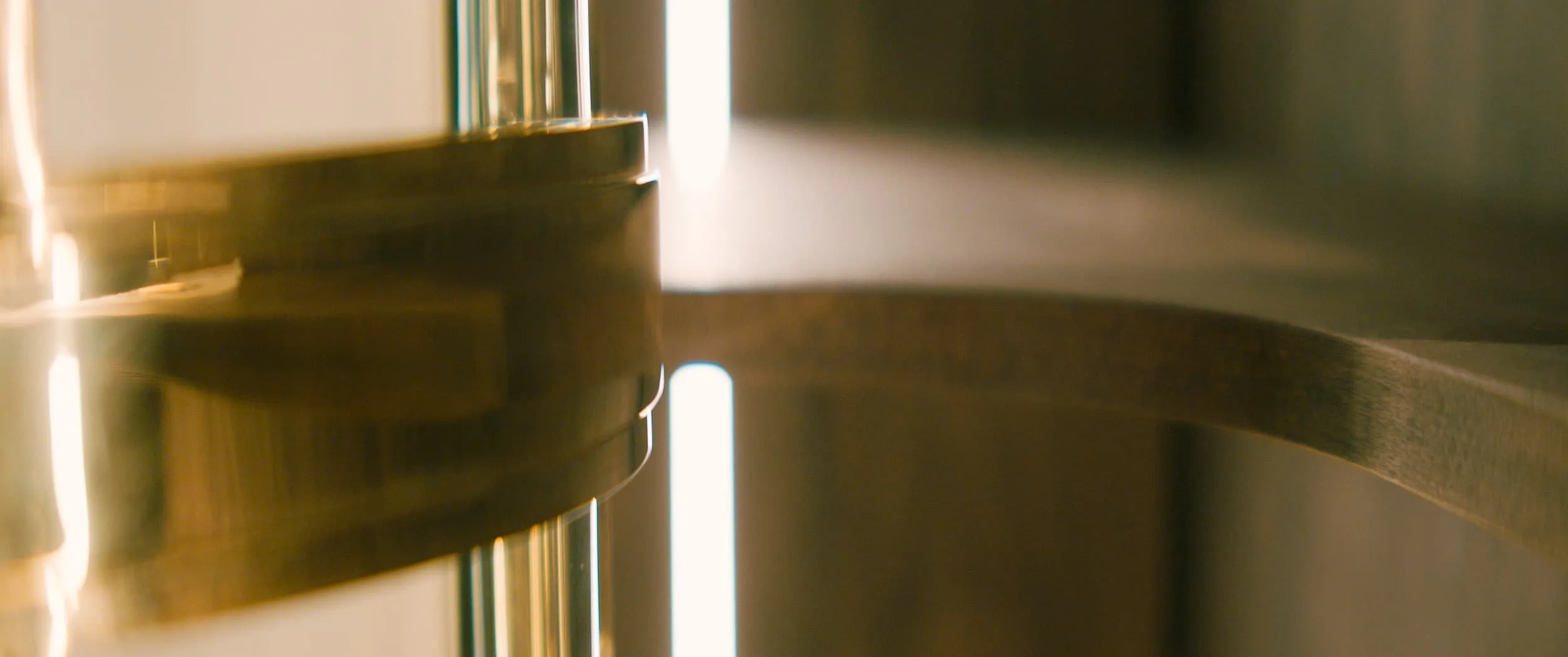 Brass door detail