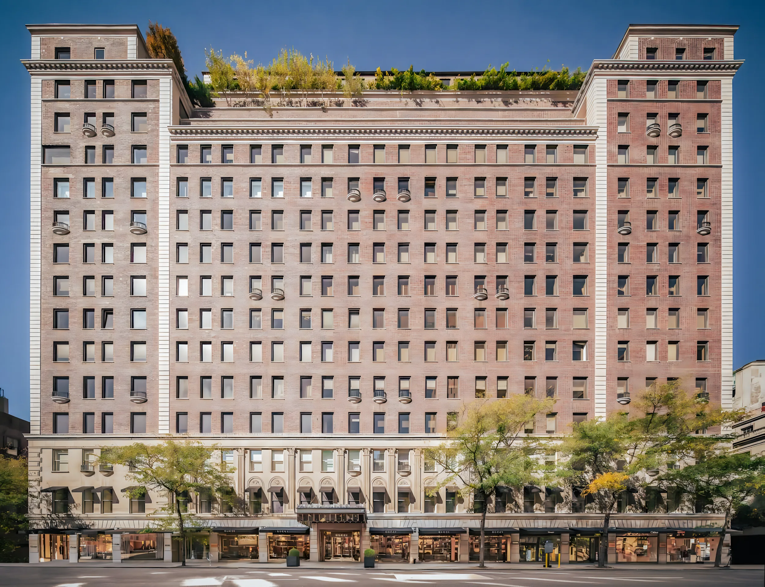 A landmark classical building on Madison Avenue, New York, home to the private members&rsquo; club.