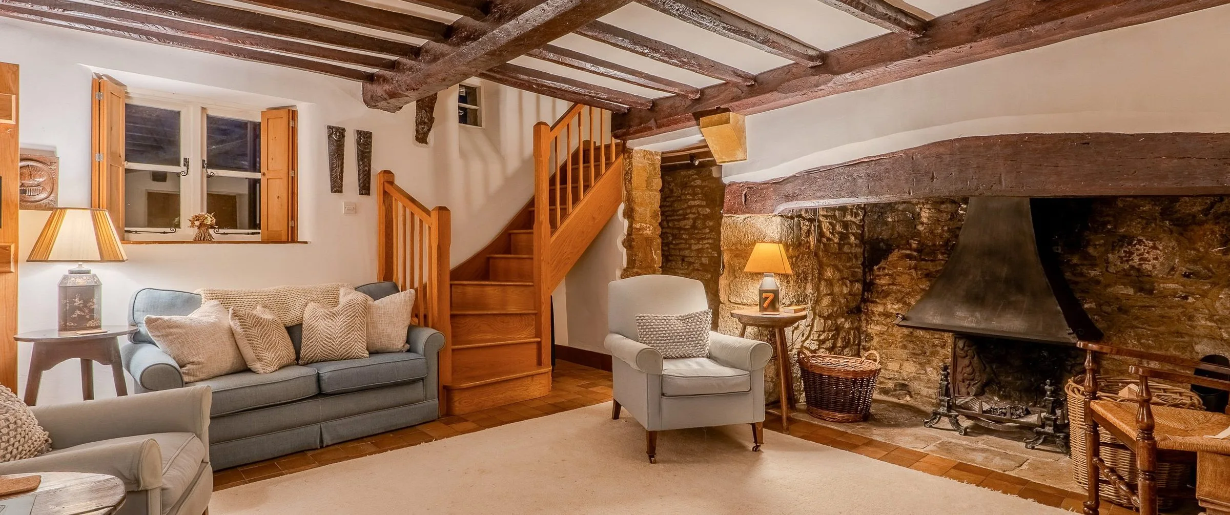 Well Cottage interior